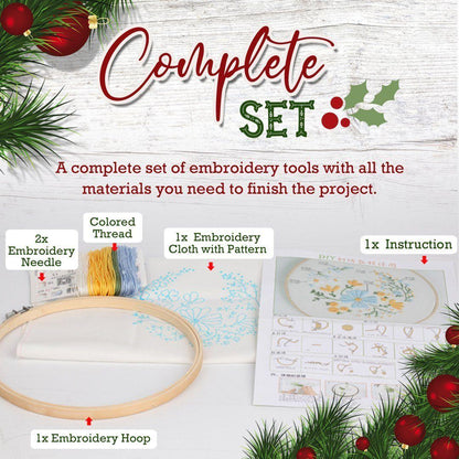 🎄PERSONALIZED CHRISTMAS GIFTS🎄CHRISTMAS EMBROIDERY SET