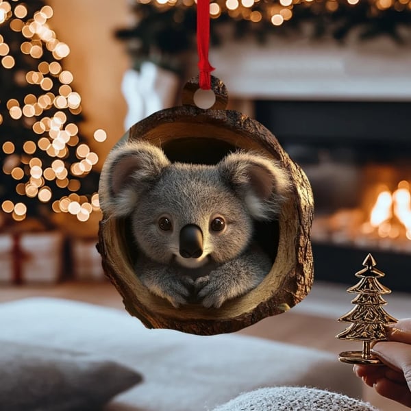 Animal Christmas Ornament