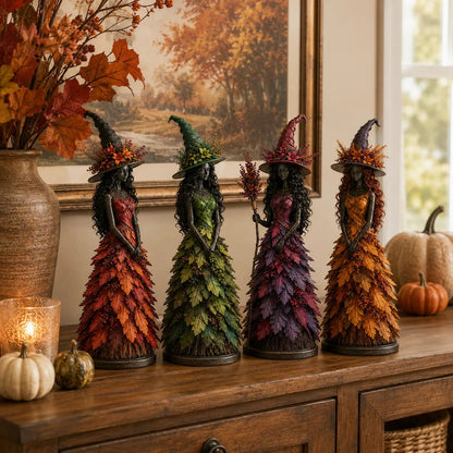 🔥LAST DAY 50% OFF - 🧙‍♀️Enchanted Autumn Witch Figurine
